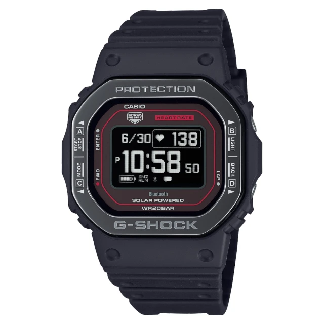 CASIO 卡西歐 G-SHOCK運動電子錶(DW-H5600MB-1A4)