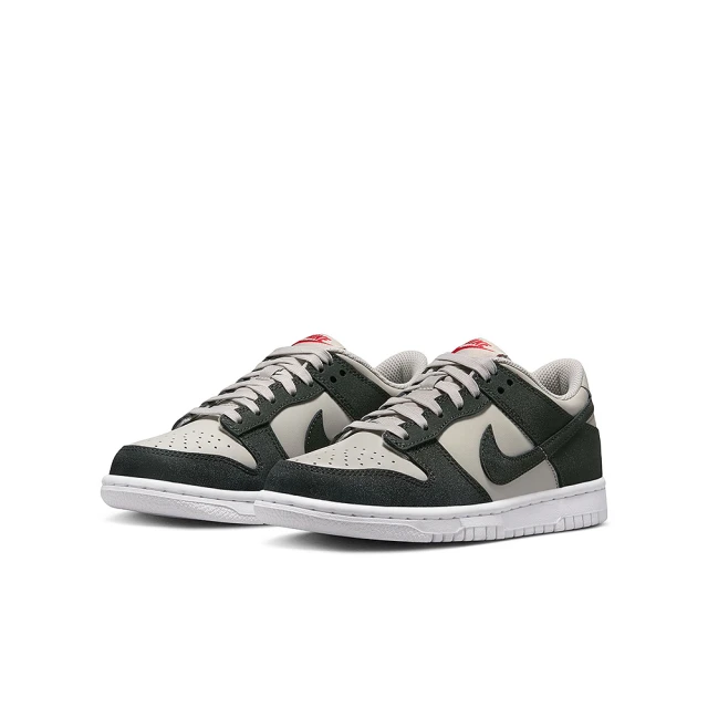 NIKE 耐吉 休閒鞋 女鞋 大童 運動鞋 DUNK LOW HF GS 黑灰 FZ1000-001