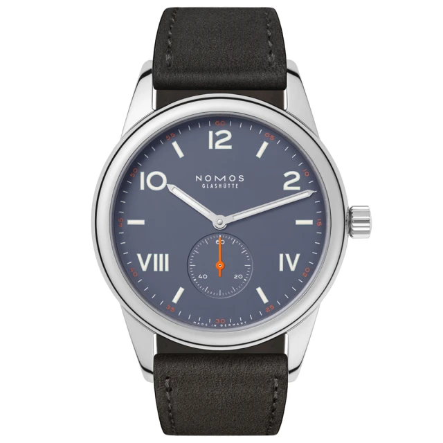 NOMOS Club系列 手動上鍊 小秒針 時尚機械腕錶 雙11 特惠 36mm(713.GB)