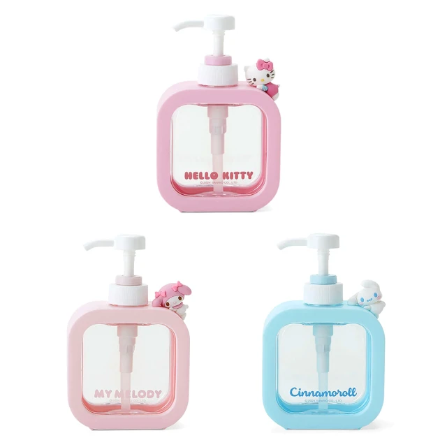 SANRIO 三麗鷗 沐浴時光系列 按壓式空瓶 S 300ml