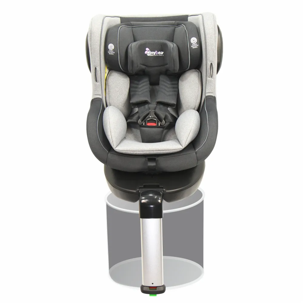 tonybear】0-4歲汽車安全座椅/ ISOFIX 360度旋轉座椅/ 銀離子布料- momo購物網- 好評推薦-2026年1月