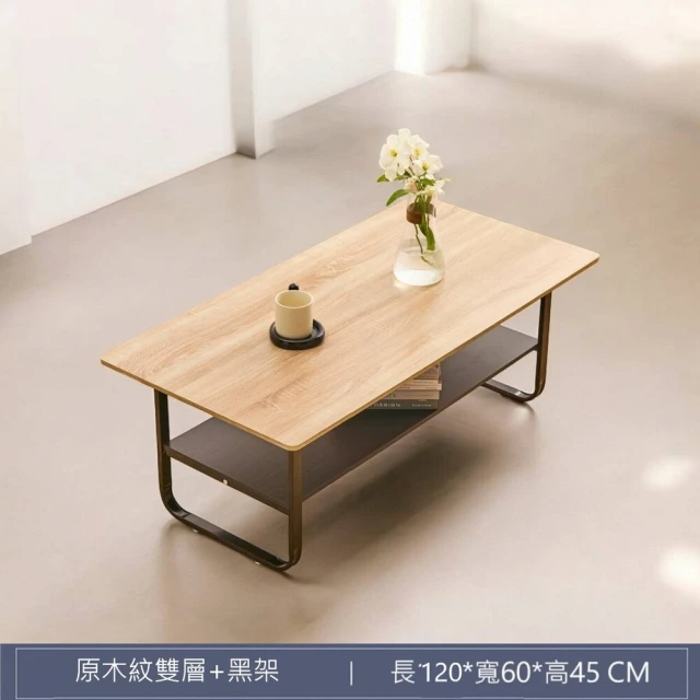 Easy buy 居家生活 雙桌面可調角度升降桌 茶几桌(高