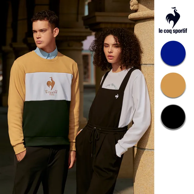 【LE COQ SPORTIF 公雞】休閒經典圓領T恤 男款-3色-LWU21328