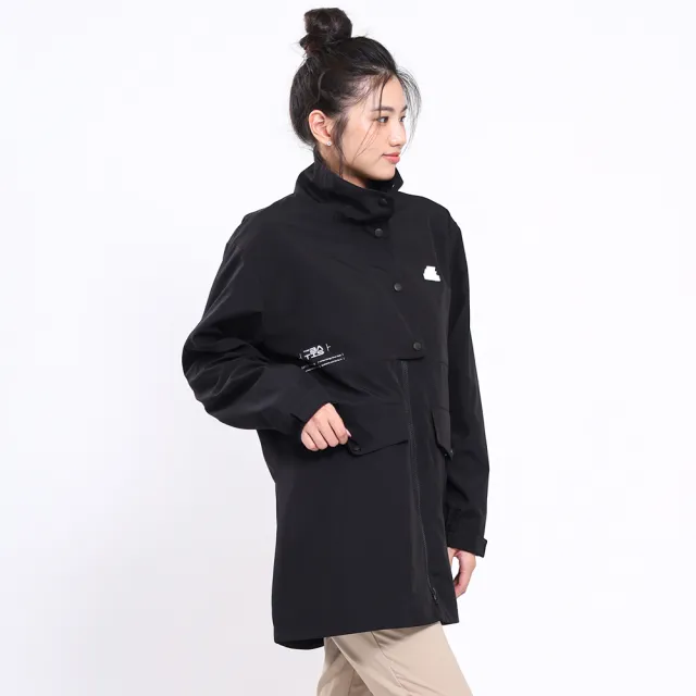 【BATIS 巴帝斯】女Aline長版風衣外套 - 兩色 - 24AW
