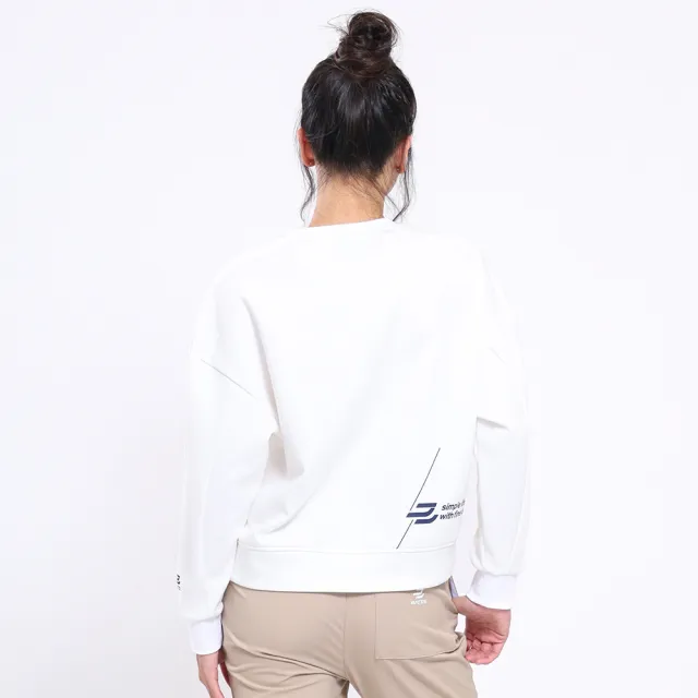 【BATIS 巴帝斯】女前衩落肩機能長T - 兩色 - 24AW