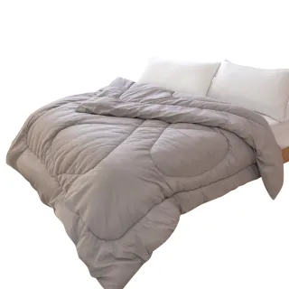 【LooCa】台灣製100%石墨烯遠紅外線能量被x1+100%石墨烯枕套x2(循環被/吸濕排汗/健康抑菌)