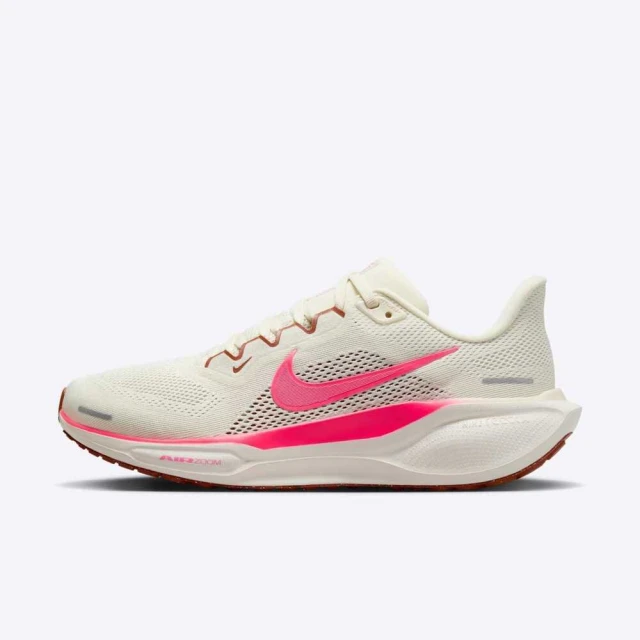 NIKE 耐吉 W Air Zoom Pegasus 41 女 慢跑鞋 運動 緩震 小飛馬 米 粉紅(FD2723-107)