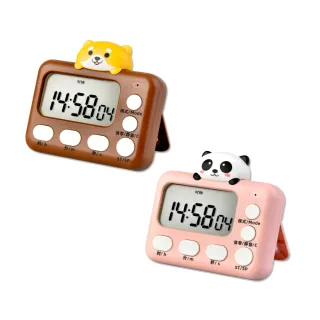 【iSFun】可愛動物 創意造型料理時鐘計時器(款式可選)