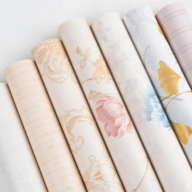 【WE CHAMP】環保無紡布自黏式壁紙 53*500CM(DIY 牆貼 壁紙 無紡布 牆紙 壁貼 裝飾壁貼 壁飾)