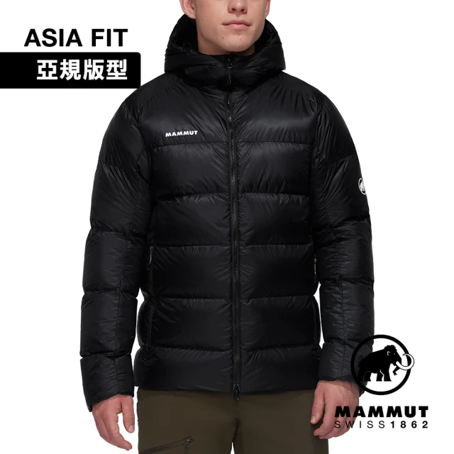 Mammut 長毛象 Taiss Pro IN Hooded Jacket AF Men 專業防風防潑水羽絨外套 黑色 男款 #1013-03300