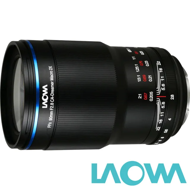 【LAOWA 】老蛙 90mm F2.8 CA-Dreamer Macro 2X (公司貨) 望遠定焦鏡頭 超微距鏡頭 手動對焦 全片幅鏡頭