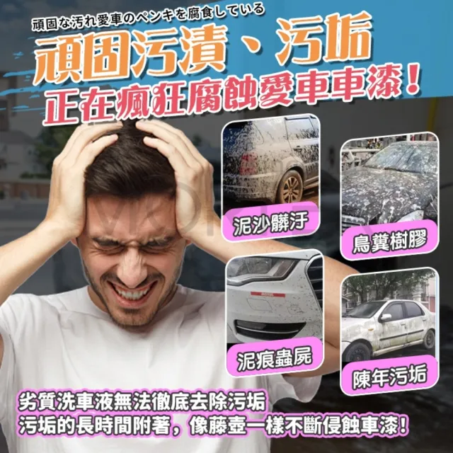 【MorTer】泡沫預洗劑-4L(洗車精 泡沫精 清潔劑 車身清潔 前置預洗 泡沫清潔 洗車)