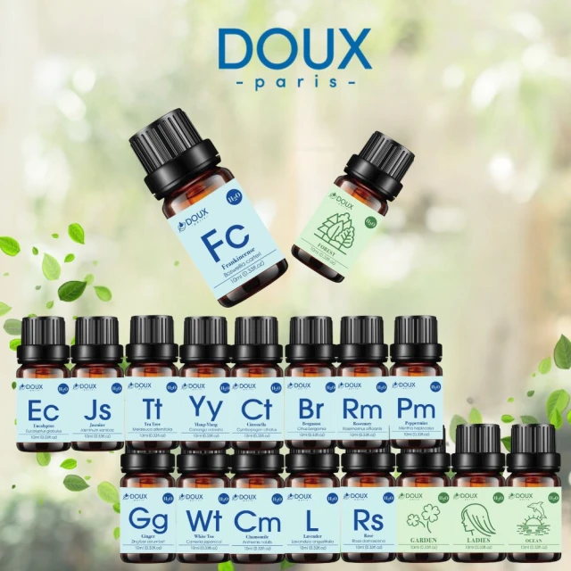 DOUX荼 水溶性精油 10ml(多款香味任選 適用水氧機)