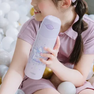 【THERMOS 膳魔師】酷洛米不鏽鋼吸管真空保冷瓶550ml(FHL-551KU-PL保溫杯)