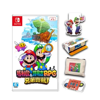 【Nintendo 任天堂】NS Switch 瑪利歐＆路易吉RPG 兄弟齊航！(台灣公司貨-中文版)