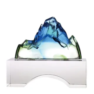 【tittot 琉園】高峰_祝福_順利_交換禮物(交換禮物/水晶/藝術品/擺飾/活動贈禮/企業/退休)