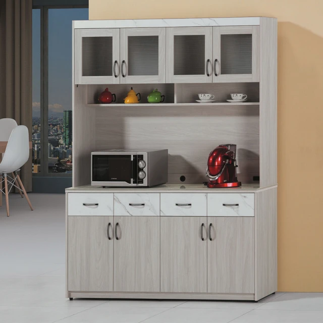 MUNA 家居 琴森5尺餐櫃/碗盤櫃(餐櫃 碗盤櫃 櫥櫃 置