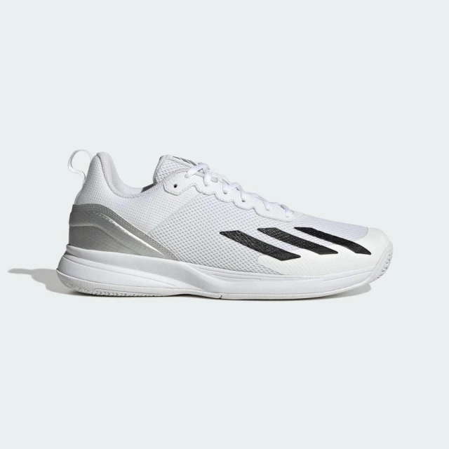 adidas 愛迪達 Courtflash Speed 男 網球鞋 運動 訓練 輕量 透氣 耐磨 愛迪達 白銀(IG9538)