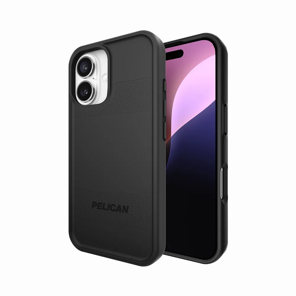 【PELICAN】iPhone 16 Protector 保護者 MagSafe 防摔手機殼 - 黑