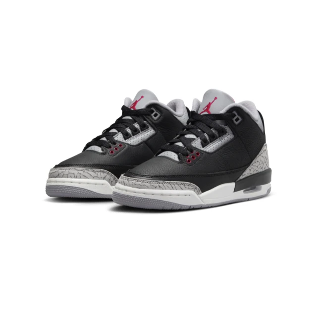 NIKE 耐吉 Air Jordan 3 OG Black Cement 黑水泥 GS DM0967-010(AJ3 運動鞋 休閒鞋 大童鞋)