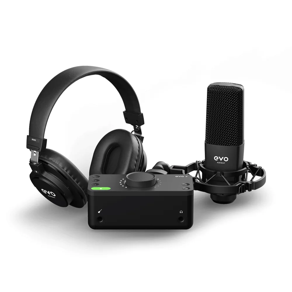 【Audient】Audient EVO SRB Start Recording Bundle 新手錄音套組 含錄音軟體(原廠公司貨 保固三年)