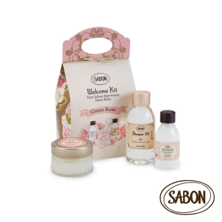 【SABON】官方直營 新升級 明星三部曲推薦組禮盒(沐浴油100ml+身體磨砂膏60g+絲綢身體乳50ml)