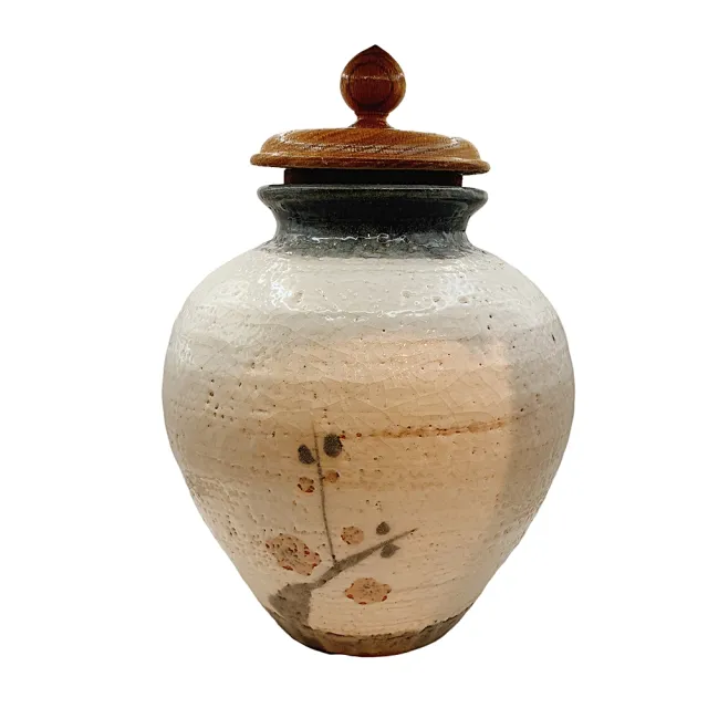 【藏古祥館】10年老龍珠普洱茶+日本志野燒(熟茶 小餅茶 普洱 猛海 散茶 陀茶)