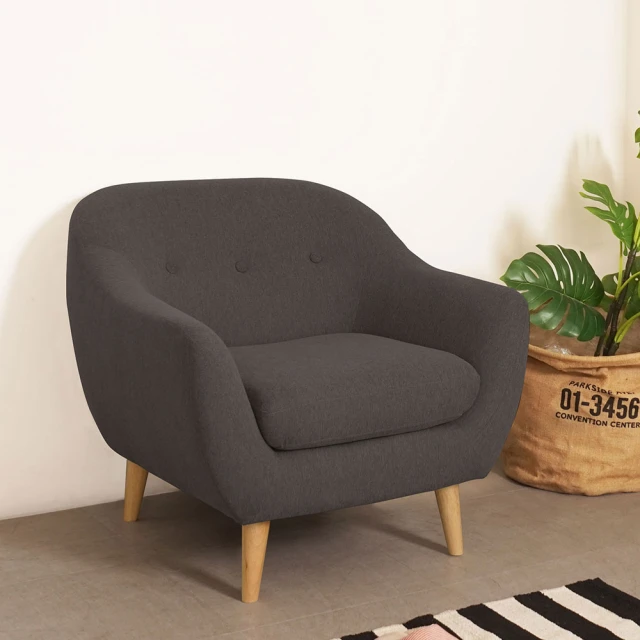 美華品質 三人位2.1米/腳踏 納米科技佈+羽絨絲綿(沙發 