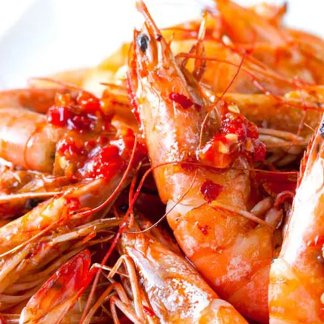 【優鮮配】巨大21/25鮮甜熟白蝦1盒(1.1kg/盒/約25尾)