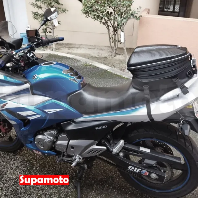 【Supamoto】DP66―硬殼車尾包(全罩安全帽可裝/卡夢碳纖維/駝峰包/後座包)