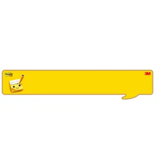 【3M】備忘板.公佈欄 可再貼自粘 -小型 75x380mm 558S(記事 標示 學生 辦公 公告)