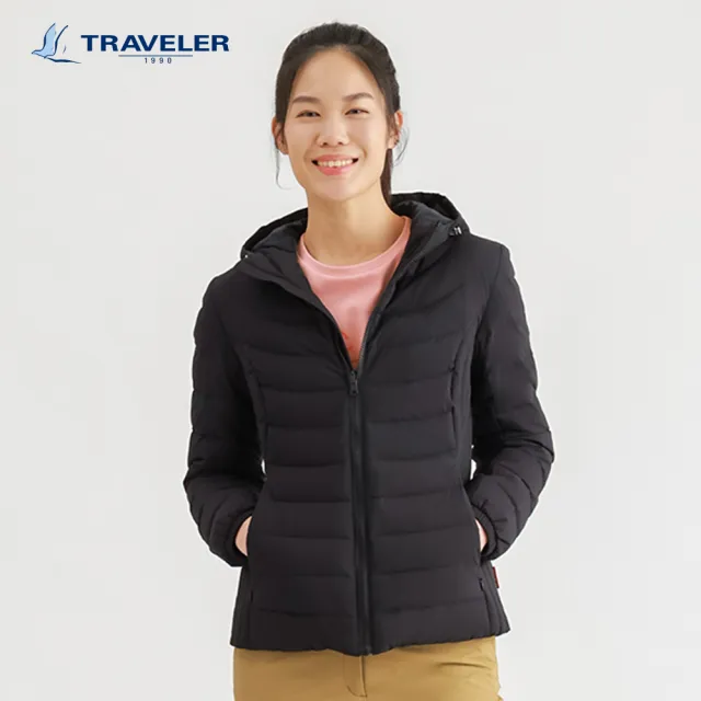 【TRAVELER 旅行者】女款AQUAX防風撥水羽絨外套|242TR906(羽絨/防風/撥水/羽絨外套)