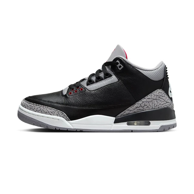 NIKE 耐吉 Air Jordan 3 OG Black Cement 男鞋 黑水泥色 實戰 籃球鞋 DN3707-010