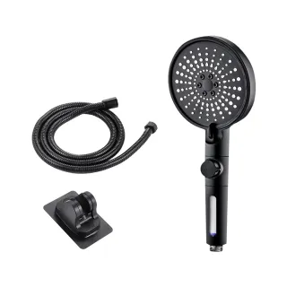 【DREAMCATCHER】六檔過濾蓮蓬頭 3件組(蓮蓬頭 過濾蓮蓬頭 增壓蓮蓬頭 加壓蓮蓬頭 淋浴蓮蓬頭)