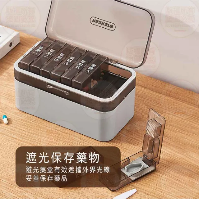 【原家良品】日本Imakara藥盒 一週藥盒 隨身藥盒 密封藥盒 藥品收納盒 防潮 藥箱 藥盒
