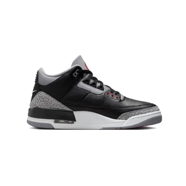 【NIKE 耐吉】AIR JORDAN 3 OG BLACK CEMENT 黑水泥 黑水泥色 實戰 男女鞋(DN3707-010)