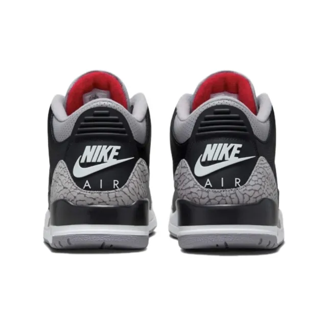 【NIKE 耐吉】AIR JORDAN 3 OG BLACK CEMENT 黑水泥 黑水泥色 實戰 男女鞋(DN3707-010)