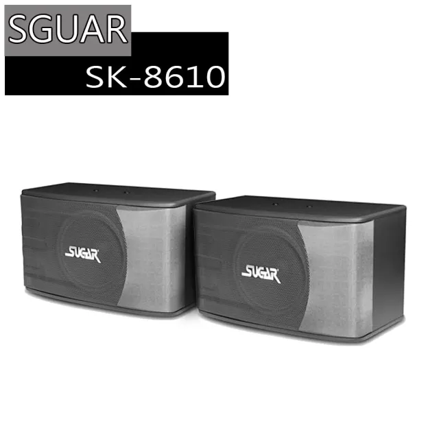 【音圓】N2-550+KP-550+SGUAR SK-8610(電腦伴唱點歌機含4TB硬碟+綜合擴大機麥克風系統+喇叭)
