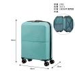 【AMERICAN TOURISTER 美國旅行者】20吋AIRCONIC超輕量PP耐衝擊防潑水拉鍊登機箱/行李箱/旅行箱(多色可選)