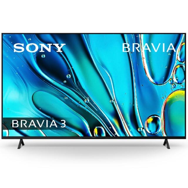 【SONY 索尼】BRAVIA 3 55型 X1 4K HDR Google TV顯示器(Y-55S30)