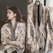 【Emi 艾迷】經典格紋保暖圍巾 披肩 秋冬保暖 輕奢高級款(交換禮物 生日禮物 春節)