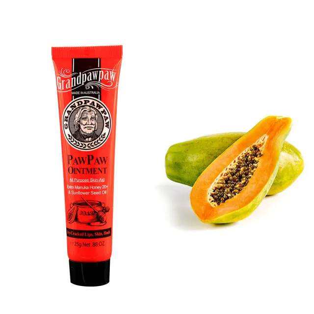 【澳洲 Grandpawpaw】木瓜軟膏含曼努考蜂蜜葵花籽油(6入組 25g/條)