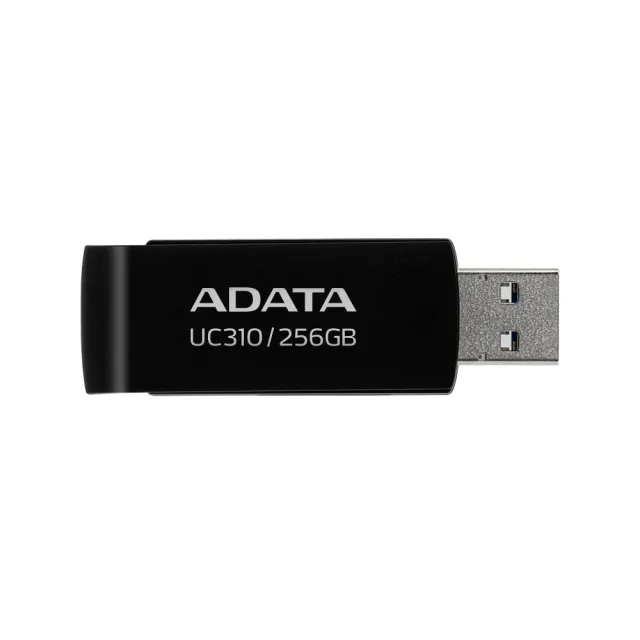 【ADATA 威剛】UC310  256GB USB3.2旋轉隨身碟(黑/白)