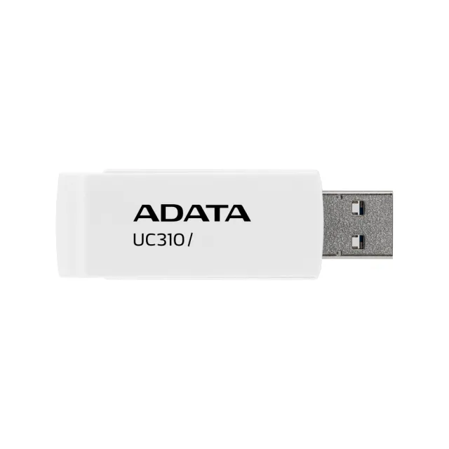 【ADATA 威剛】UC310  128GB USB3.2旋轉隨身碟(黑/白)