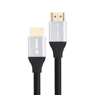 【MAGIC】HDMI 2.1版 專業級 真8K．60Hz影音傳輸線-5M(台灣製造)