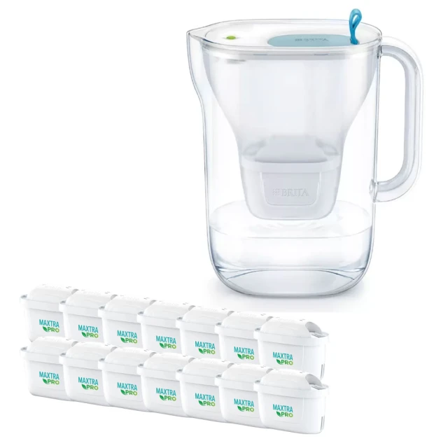 BRITA STYLE PITCHER純淨濾水壺3.6公升x1組-附十四入MAXTRA PRO濾芯(美式賣場組合 贈星巴克兌換卷乙張)