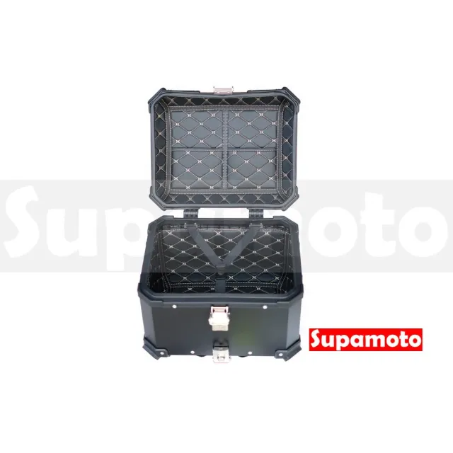 【Supamoto】65L—機車鋁合金尾箱(重機/通用/行李箱/鋁箱/後箱/摩托車/大羊/快拆/檔車/CT125/CB350)