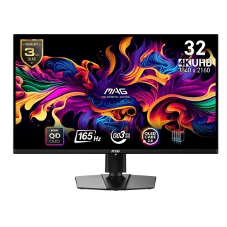 【MSI 微星】MAG 321UP QD-OLED 32型 165Hz 電競螢幕(FreeSync/Type-C/HDR 400)