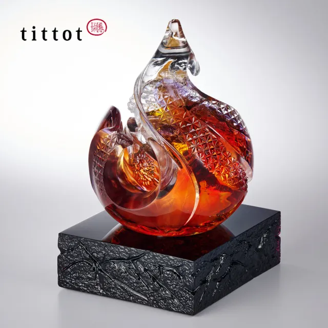 【tittot 琉園】夕耀府城-2024台灣印象經典系列(新品/台南/迎賓/禮品/典藏/水晶/琉璃/祝福/山水/)