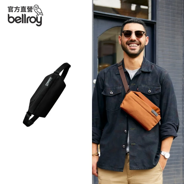 Bellroy 官方直營 Sling Mini 4L 中性迷你隨身斜挎包(墨爾本黑)